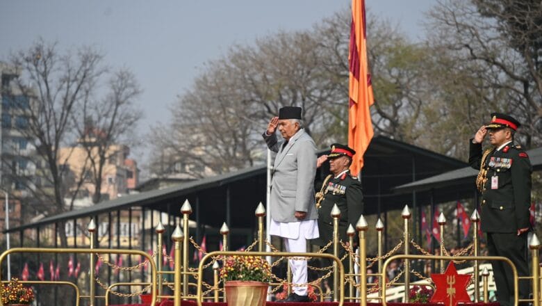 सैनिक कला प्रदर्शनी विशेष समारोहमा राष्ट्रपति पौडेल सरिक