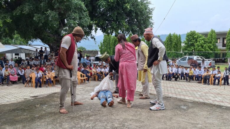 उपमहानगरको बिभिन्न वडामा चेतना मुलक सडक नाटक प्रस्तुत
