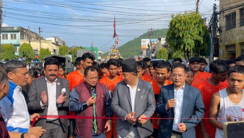 खुला दौड प्रतियोगितामा सिर्जना सिंतान र मिङमर तामाङ प्रथम