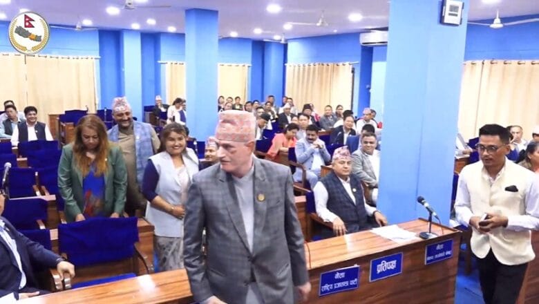 राप्रपाले ग¥यो बागमती प्रदेशसभा बैठक बहिष्कार