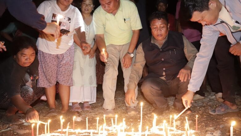 न्वागी पर्वको पूर्वसन्ध्यामा नेपाल चेपाङ सङ्घद्वारा दीप प्रज्वल